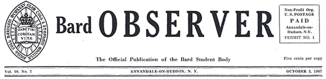 Bard Observer, 1956 - Current