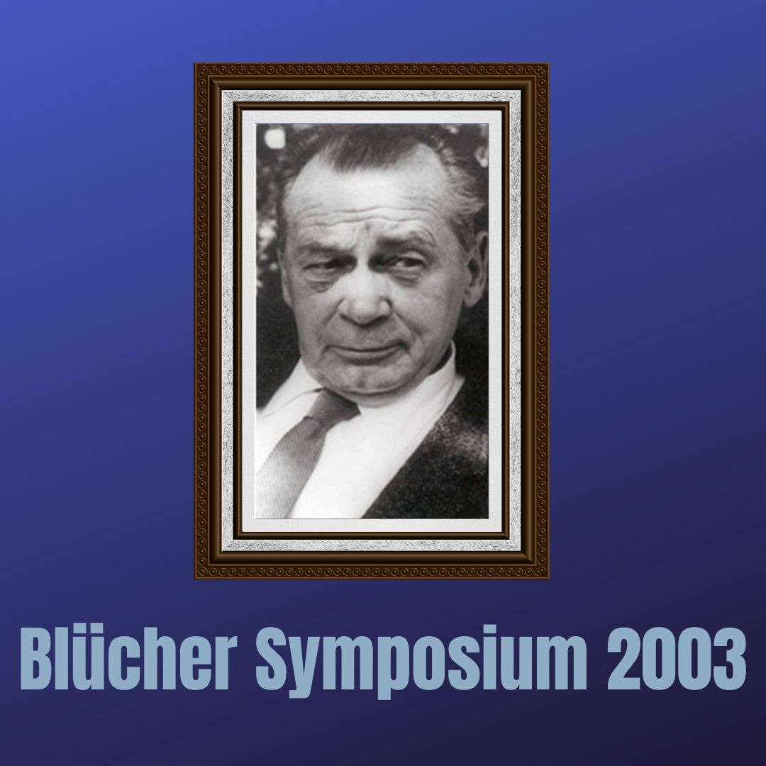 Blucher Symposium