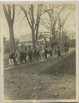Freshmen vs. Sophomore Procession, 1918.