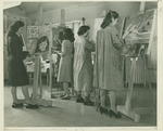 Painting class, 1948.