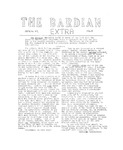 Bardian, Extra (April 27, 1960) by Bard College