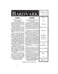Baardvark, Vol. 1, No. 5 (May 20, 1991) by Bard College