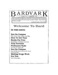Baardvark, Vol. 1, No. 1 (August 5, 1990) by Bard College