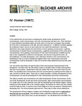 03-III. Homer (1954) by Heinrich Blücher
