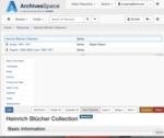 Finding Aid for Heinrich Blücher Collection by Bard College
