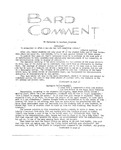 Bard Comment (March, 1957) by Bard College