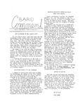 Bard Comment, (October, 1956) by Bard College