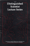Distinguished Scientist Lecture Series Program 1987-1988 by Bard College