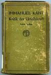 Kritik der Urteilskraft by Immanuel Kant