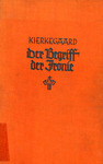 Der Begriff der Ironie by Søren Kierkegaard
