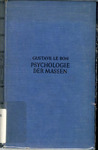 Psychologie der Massen by Gustave Le Bon