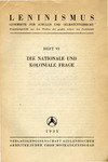 Die nationale und koloniale Frage by Vladimir Ilʹich Lenin