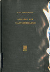 Beiträge zur Staatssoziologie by Karl Loewenstein