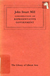 Considerations on Representative Government by John Stuart Mill