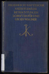 Unzeitgemässe Betrachtungen: Schriften für und gegen Wagner by Friedrich Wilhelm Nietzsche