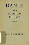 Dante as a Political Thinker by Alessandro Passerin d’Entrèves