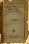 Die Stufen des Organischen und der Mensch; Einleitung in die philosophische Anthropologie by Helmuth Plessner