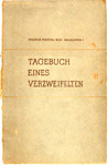 Tagebuch eines Verzweifelten by Fritz Percy Reck-Malleczewen