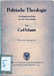 Politische Theologie: vier Kapitel zur Lehre von der Souveränität by Carl Schmitt