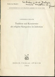 Tradition und Kommentar als religiöse Kategorien im Judentum by Gershom Scholem
