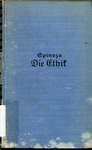 Die Ethik by Benedictus de Spinoza