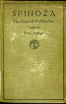 Theologisch-Politischer Traktat by Benedictus de Spinoza