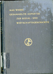 Gesammelte Aufsätze zur Sozial- Und Wirtschaftsgeschichte by Max Weber
