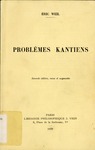 Problèmes Kantiens by Eric Weil