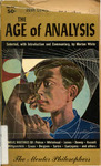 The Age of Analysis by Morton Gabriel White