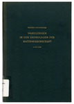 Wandlungen in den Grundlagen der Naturwissenschaft, sieben acht vorträge. by Werner Heisenberg