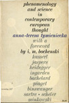 Phenomenology and Science in Contemporary European Thought