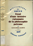 Essai d'une histoire raisonnée de la philosophie païenne by Alexandre Kojéve