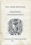 Humanismus und Renaissance by Paul Oskar Kristeller