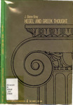 Hegel and Greek Thought by J Glenn Gray