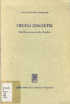 Hegels Dialektik by Hans-Georg Gadamer
