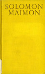 Solomon Maimon: An Autobiography by Salomon Maimon