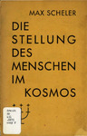 Die Stellung des Menschen im Kosmos