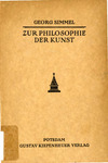 Zur Philosophie der Kunst: Philosophische und Kunstphilosophische
