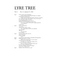 Lyre Tree, Vol. 4, No. 12 (January 27, 1926) by Bard College