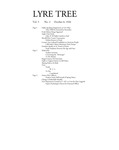 Lyre Tree, Vol. 5, No. 2 (October 8, 1926) by Bard College