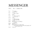 The Messenger, Vol. 8, No. 1 (October, 1901) by Bard College