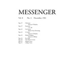The Messenger, Vol. 8. No. 3 (December, 1901) by Bard College
