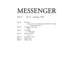 The Messenger, Vol. 8, No. 4 (January, 1902) by Bard College