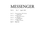 The Messenger, Vol. 8, No. 7 (April, 1902) by Bard College
