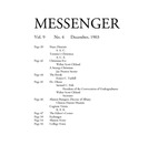 The Messenger, Vol. 9, No. 4 (December, 1902) by Bard College