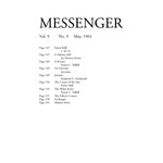 The Messenger, Vol. 9, No. 9 (May, 1903) by Bard College