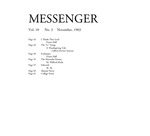 The Messenger, Vol. 10, No. 3 (November, 1903) by Bard College