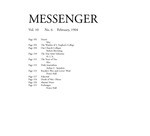 The Messenger, Vol. 10, No. 6 (February, 1904) by Bard College