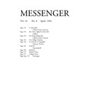 The Messenger, Vol. 10, No. 8 (April, 1904) by Bard College