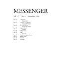 The Messenger, Vol. 11, No. 4 (November, 1904) by Bard College